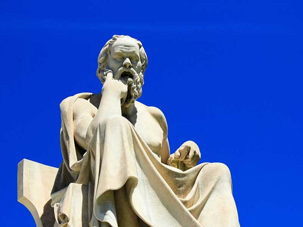 Denkmal Socrates